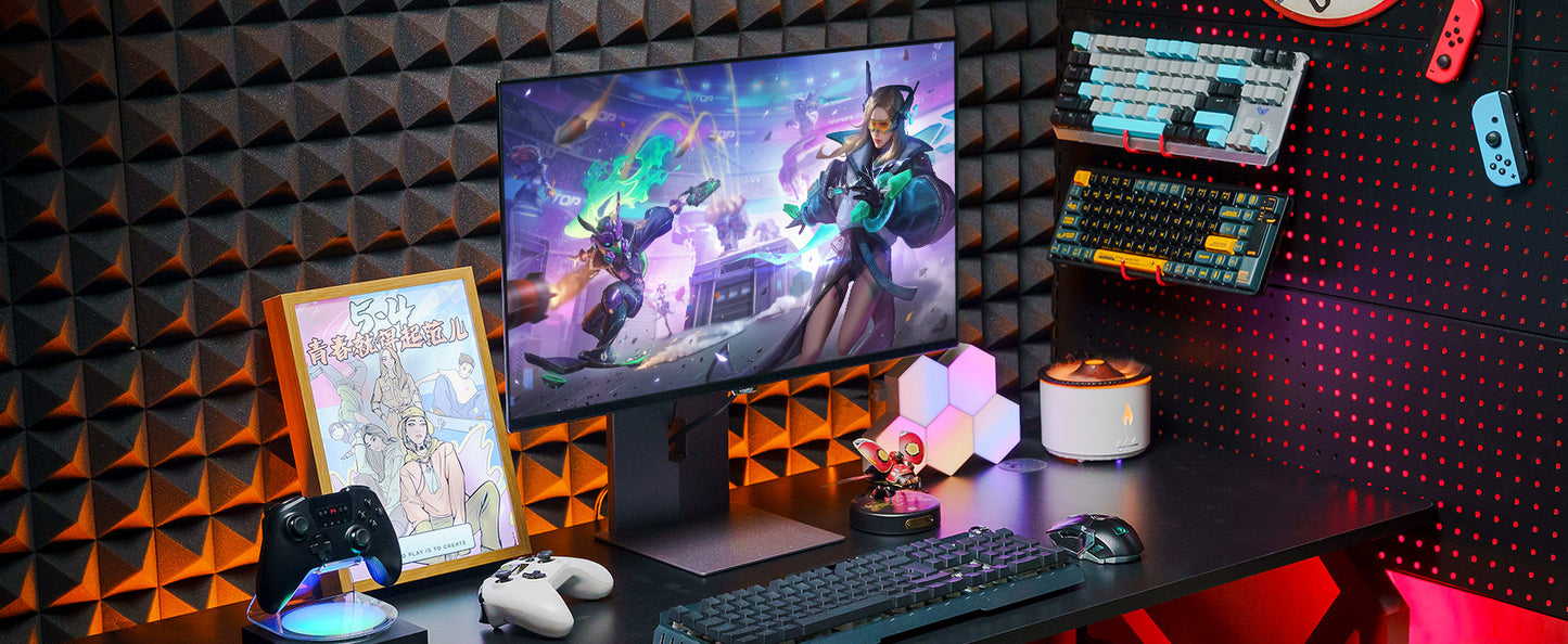 KOORUI S2721BO | 27" QHD 360Hz OLED Monitor | AMD FreeSync | GTG 0.03ms