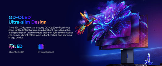 KOORUI S3241XO | 31.5" UHD 240Hz OLED Monitor | AMD FreeSync | GTG 0.03ms