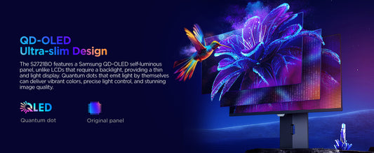 KOORUI S2721BO | 27" QHD 360Hz OLED Monitor | AMD FreeSync | GTG 0.03ms