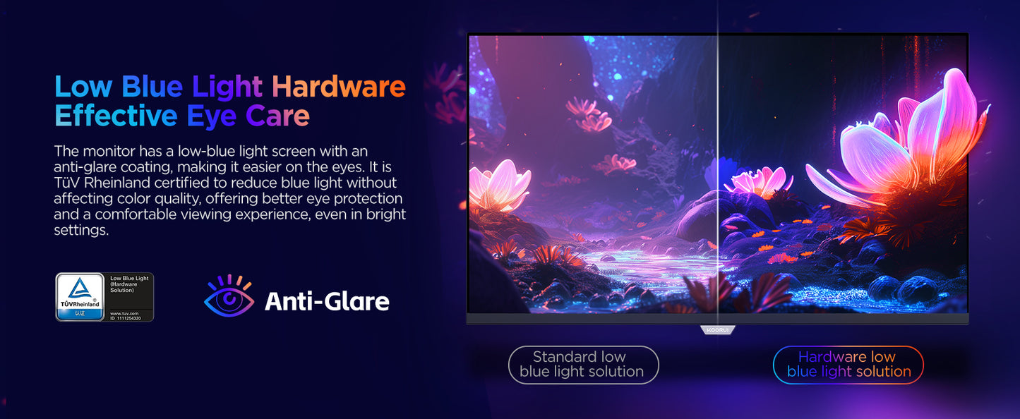 KOORUI S2721BO | 27" QHD 360Hz OLED Monitor | AMD FreeSync | GTG 0.03ms