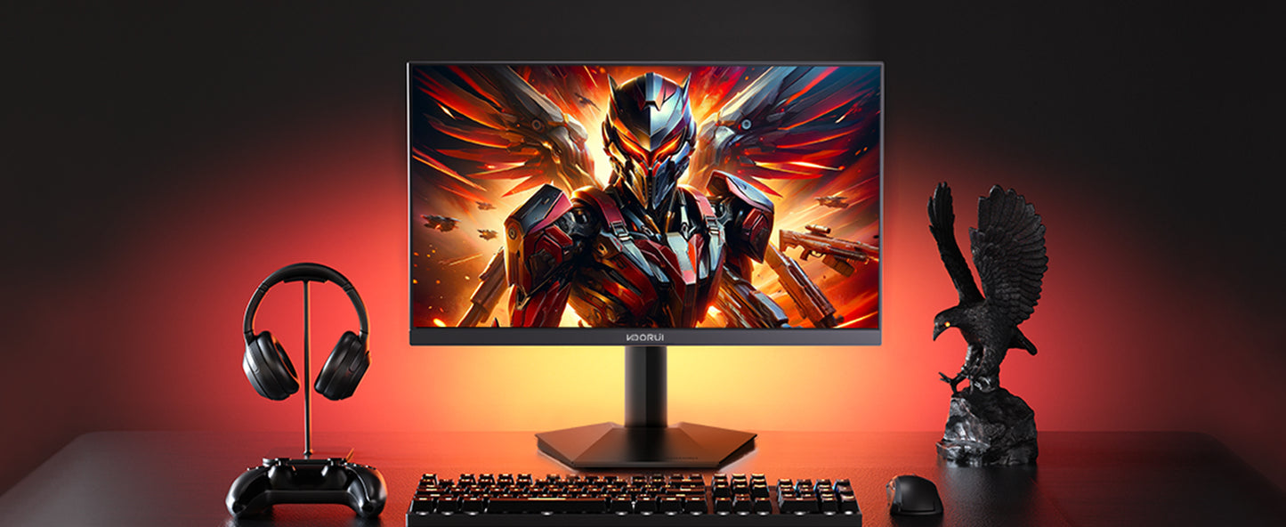 KOORUI G2711P | 27" FHD 200Hz Gaming Monitor | VESA Adaptive Sync | 10bit | MPRT 1ms