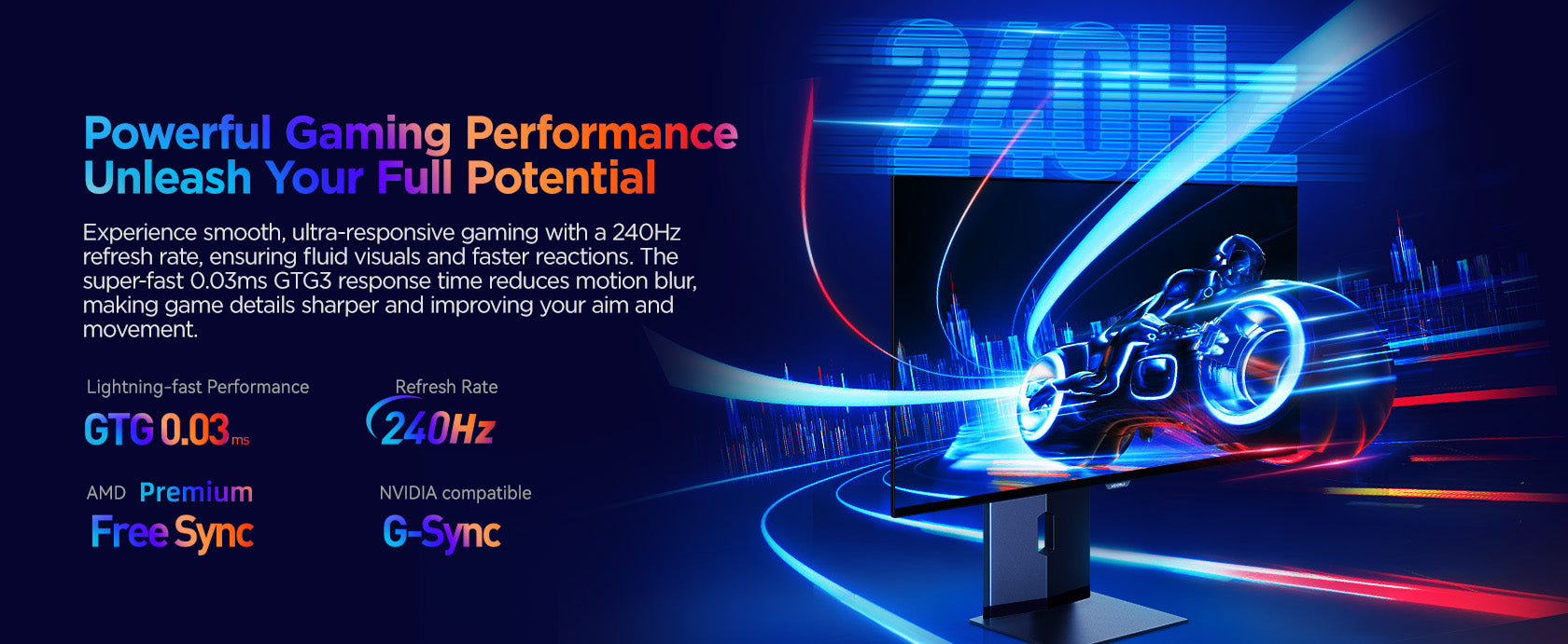 S3241XO KOORUI 4K ゲーミングモニター OLED 240Hz backend=imagemagick;version=1;